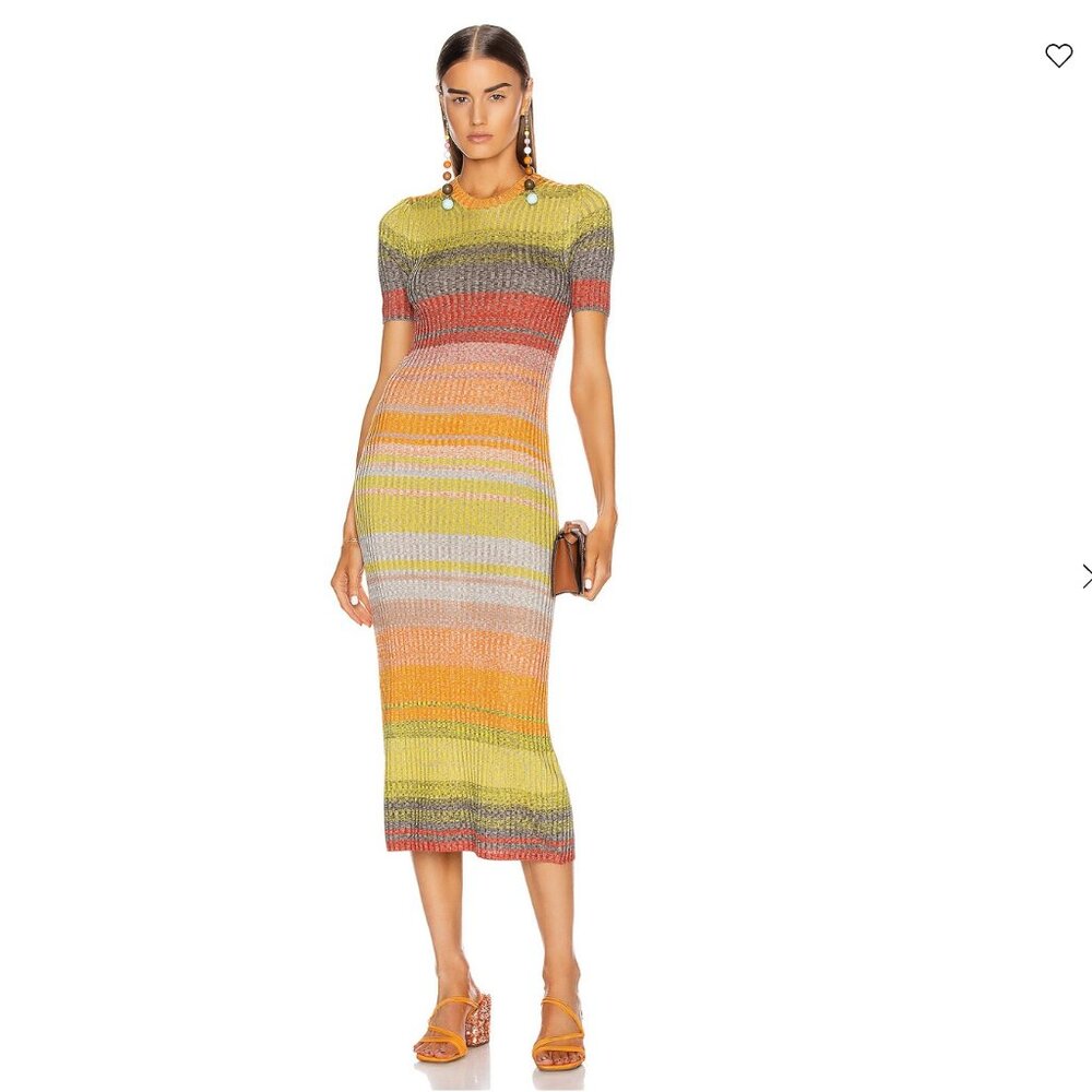 Zimmerman Brightside T-Shirt Knit Dress - Small